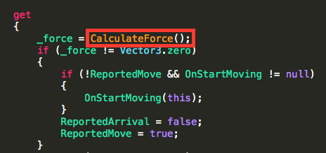 CalculateForce